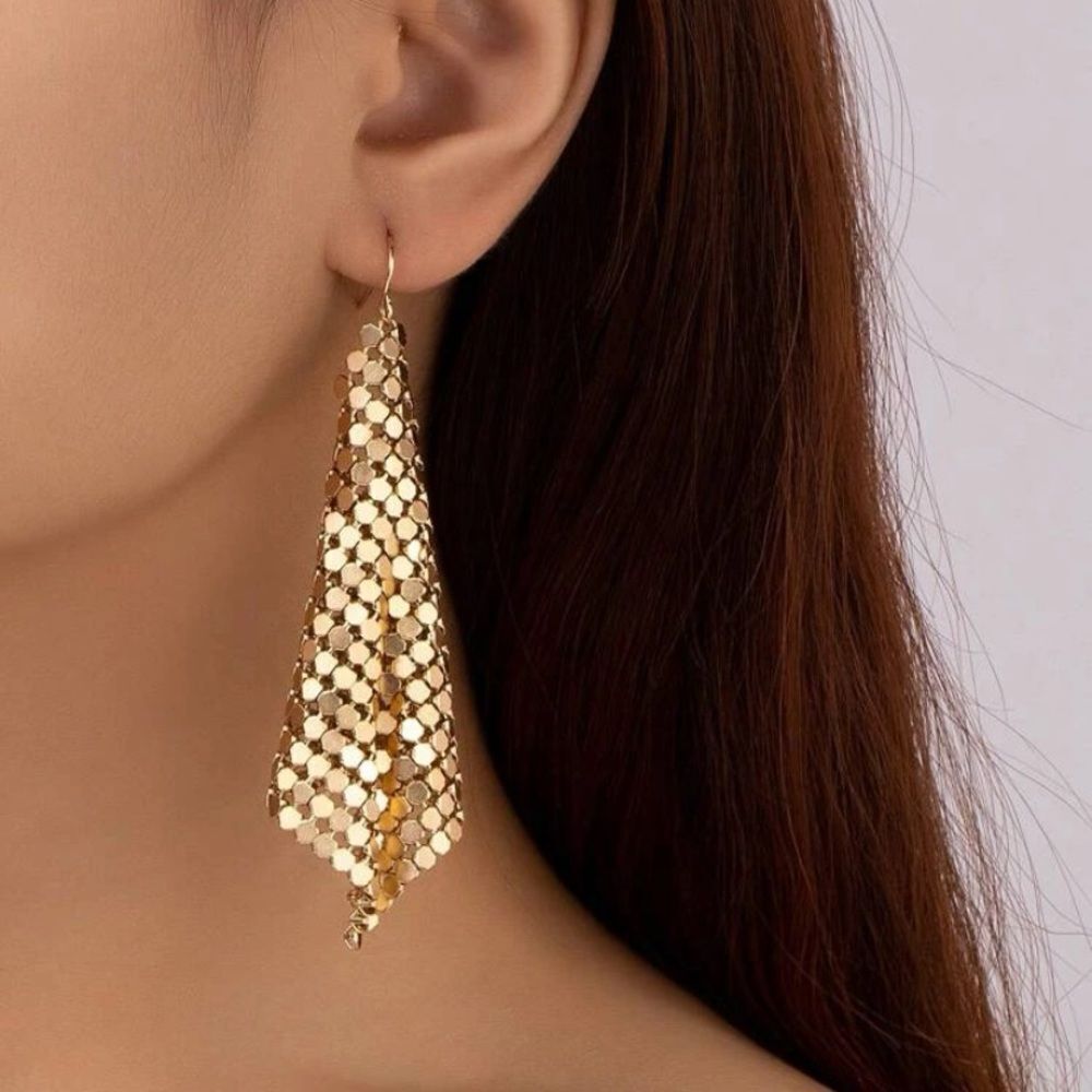 3for$20 NEW 1pair Fashion Hollow Out Geometric Drop Earrings For Women For Gift
